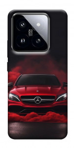 Чехол Red Mercedes для Xiaomi 14 Pro