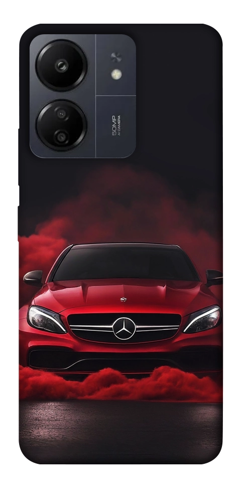 Чехол Red Mercedes для Xiaomi Poco C65