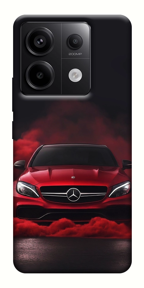 Чохол Red Mercedes для Xiaomi Redmi Note 13 Pro 4G