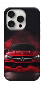 Чехол Red Mercedes для iPhone 16 Pro