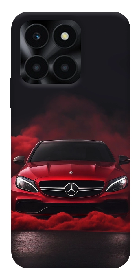 Чехол Red Mercedes для Huawei Honor X6a