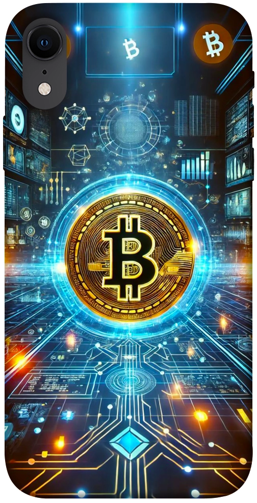 Чохол Neo bitcoin для iPhone XR