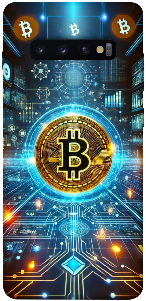 Чохол Neo bitcoin для Galaxy S10 Plus (2019)