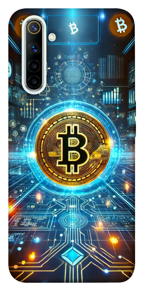 Чехол Neo bitcoin для Realme 6