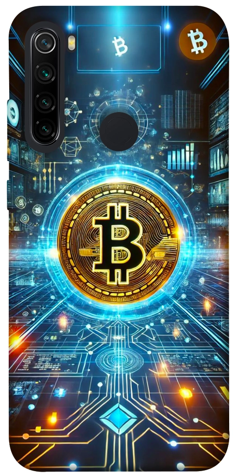Чехол Neo bitcoin для Xiaomi Redmi Note 8