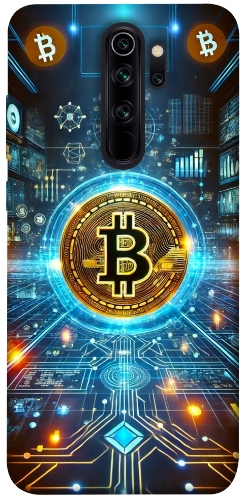 Чехол Neo bitcoin для Xiaomi Redmi Note 8 Pro