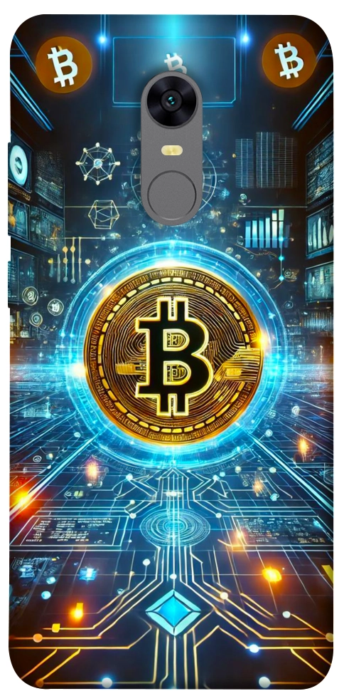 Чохол Neo bitcoin для Xiaomi Redmi Note 5 (Single Camera)