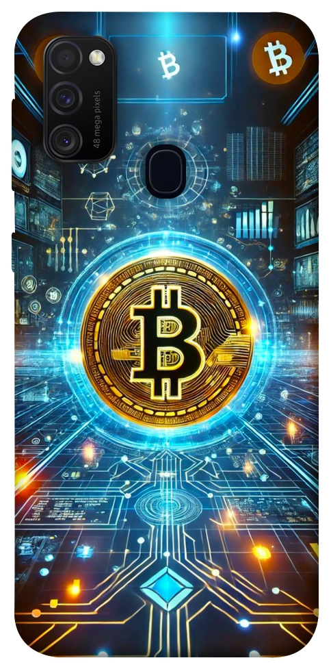 Чохол Neo bitcoin для Galaxy M30s