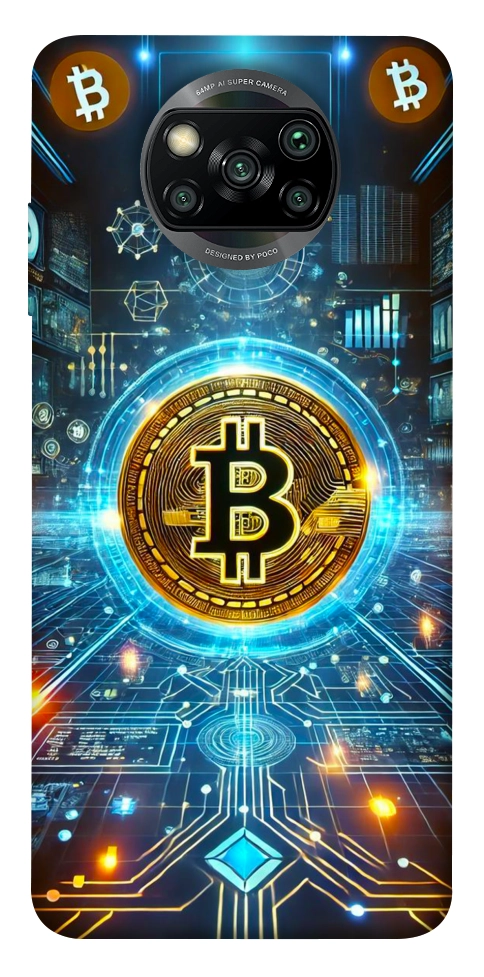 Чохол Neo bitcoin для Xiaomi Poco X3 NFC