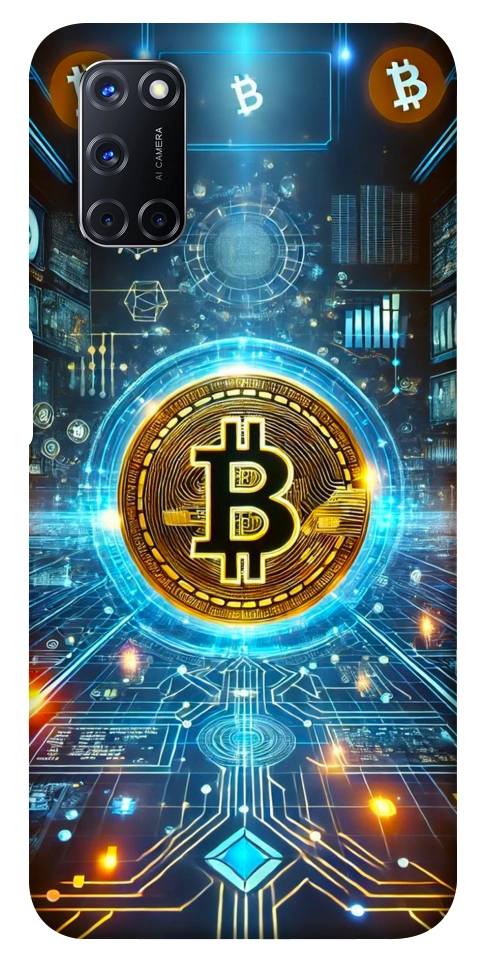 Чехол Neo bitcoin для Oppo A92