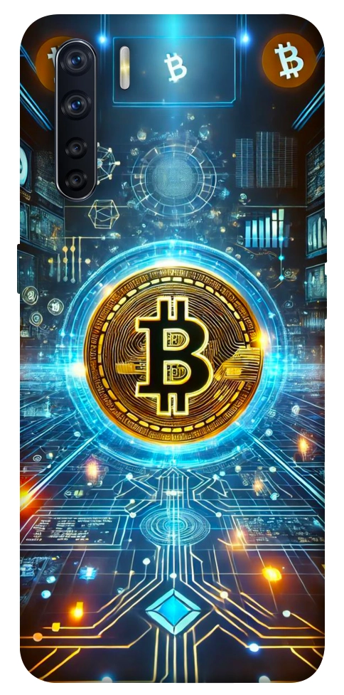 Чехол Neo bitcoin для Oppo A91