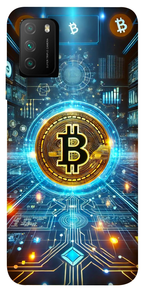 Чохол Neo bitcoin для Xiaomi Poco M3