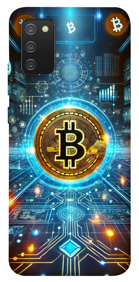 Чохол Neo bitcoin для Galaxy A02s