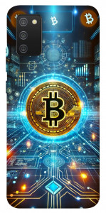 Чохол Neo bitcoin для Galaxy A02s