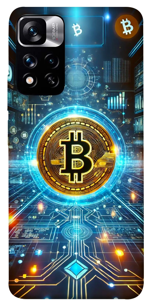 Чехол Neo bitcoin для Xiaomi Redmi Note 11 5G