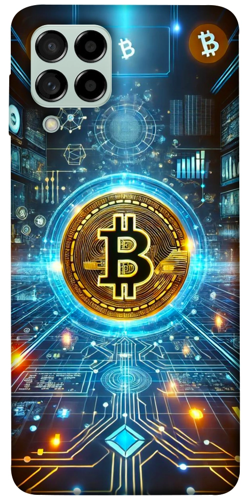 Чехол Neo bitcoin для Galaxy M53