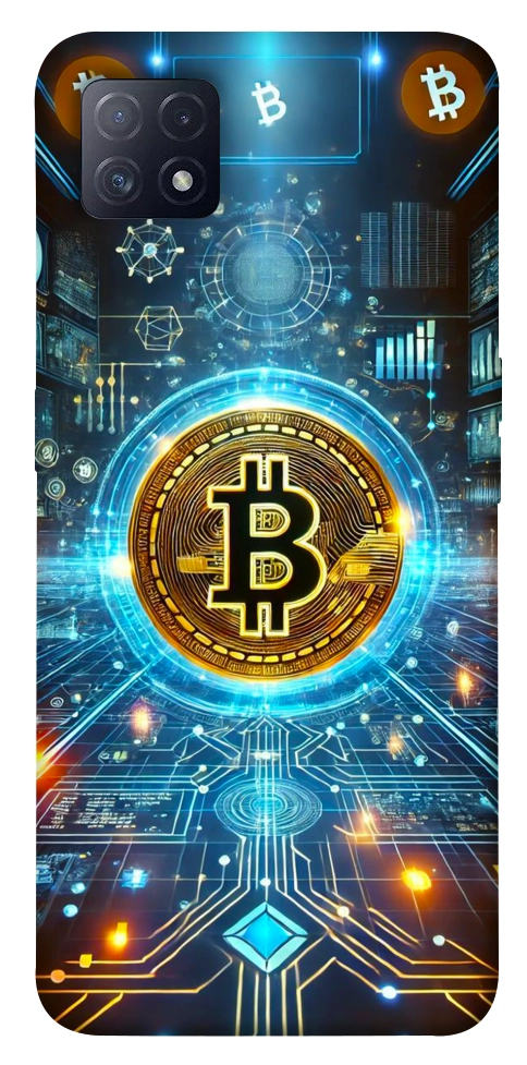 Чехол Neo bitcoin для Oppo A73 5G