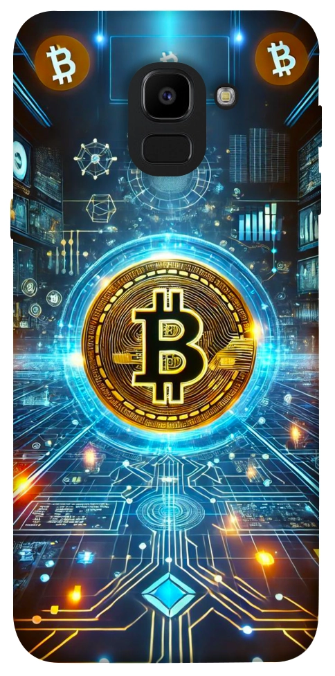 Чехол Neo bitcoin для Galaxy J6 (2018)