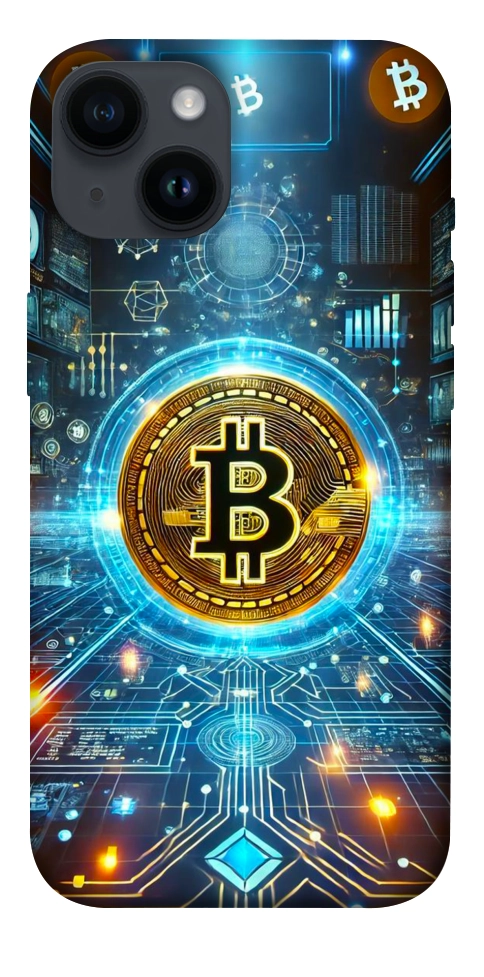 Чехол Neo bitcoin для iPhone 14