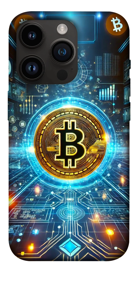 Чохол Neo bitcoin для iPhone 14 Pro