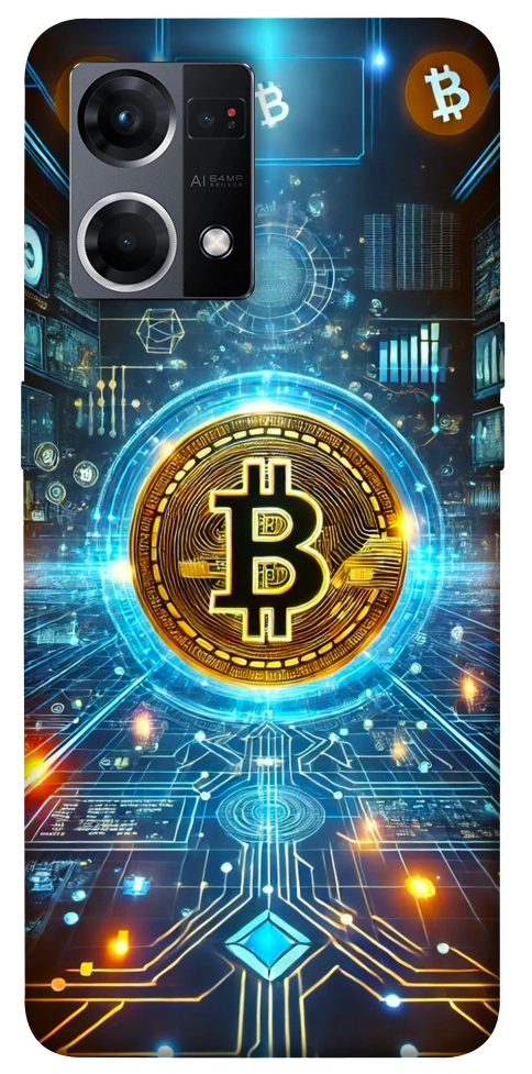 Чехол Neo bitcoin для Oppo Reno 7 4G
