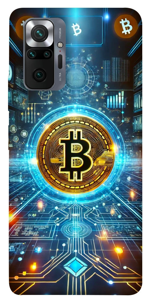 Чехол Neo bitcoin для Xiaomi Redmi Note 10 Pro Max