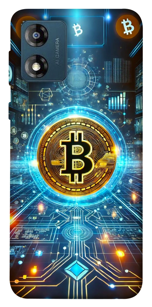 Чехол Neo bitcoin для Motorola Moto E13