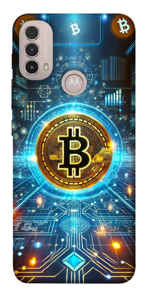 Чехол Neo bitcoin для Motorola Moto E40