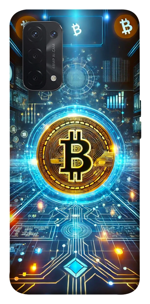 Чохол Neo bitcoin для Oppo A74 5G