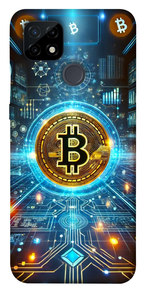Чехол Neo bitcoin для Realme C21