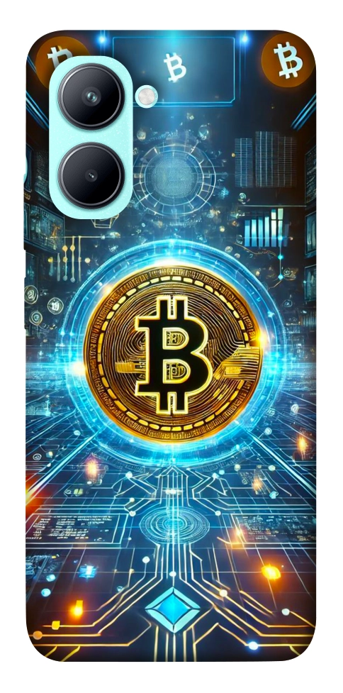 Чехол Neo bitcoin для Realme C33