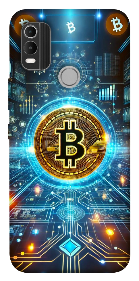 Чехол Neo bitcoin для Nokia C21 Plus