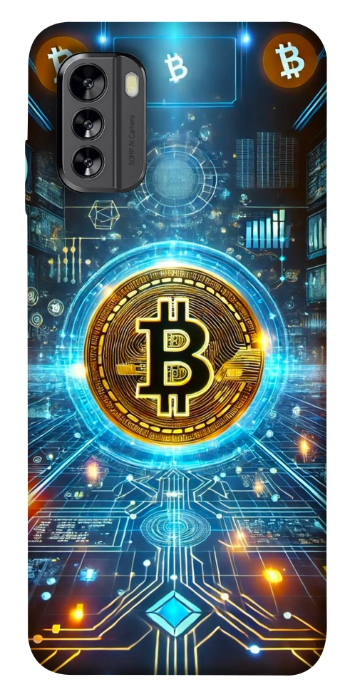 Чехол Neo bitcoin для Nokia G60