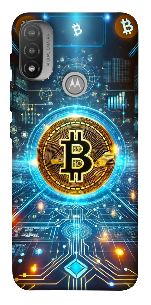 Чохол Neo bitcoin для Motorola Moto E20