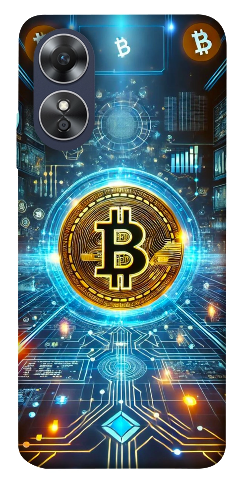 Чехол Neo bitcoin для Oppo A17