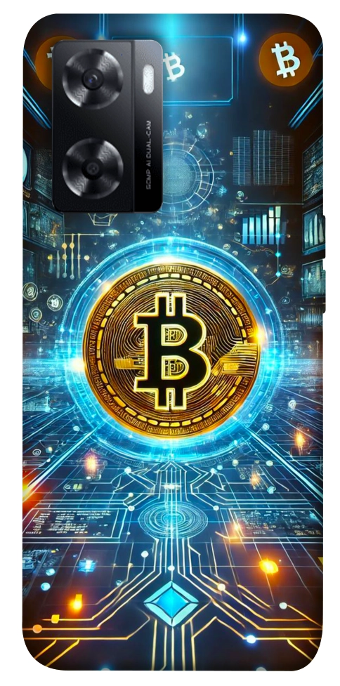 Чохол Neo bitcoin для Oppo A77s