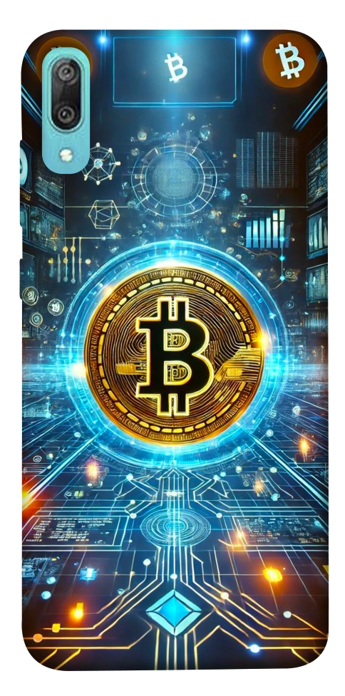 Чохол Neo bitcoin для Huawei Y6 Pro (2019)