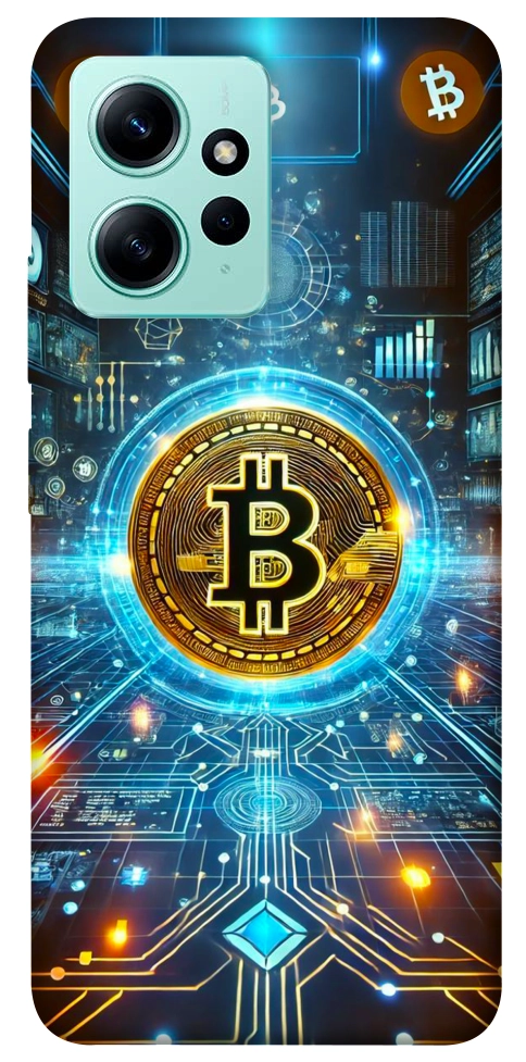 Чехол Neo bitcoin для Xiaomi Redmi Note 12 4G