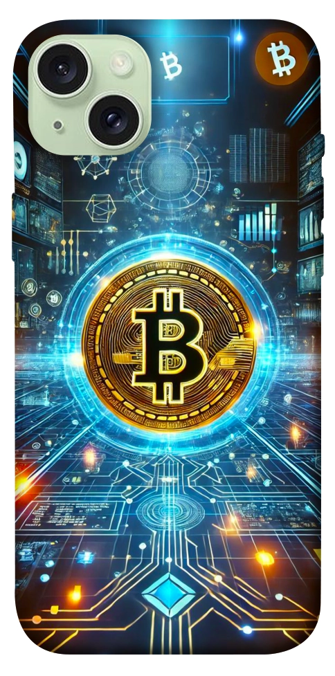 Чехол Neo bitcoin для iPhone 15 Plus