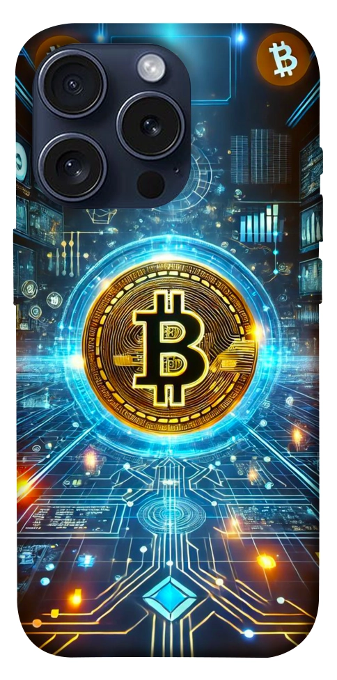 Чохол Neo bitcoin для iPhone 15 Pro