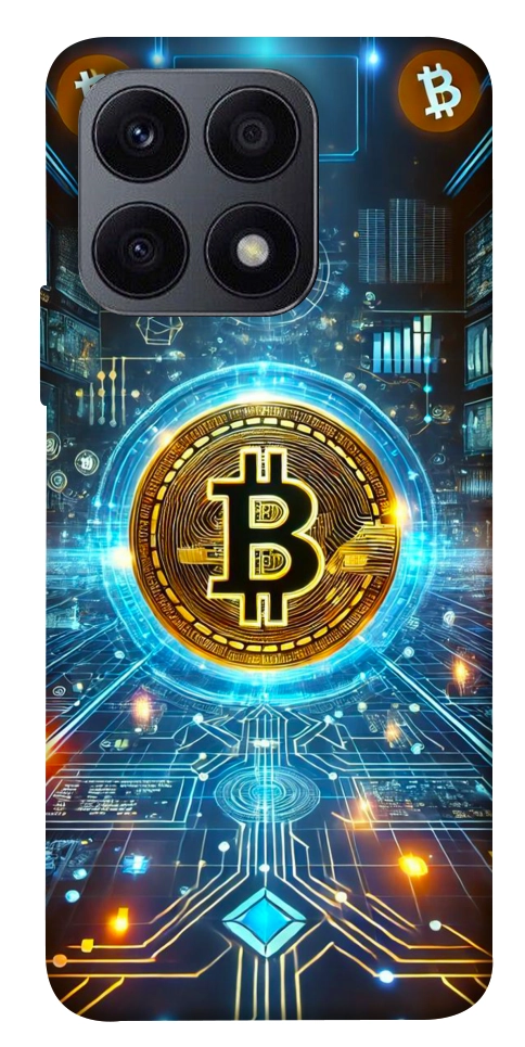 Чохол Neo bitcoin для Huawei Honor X8a