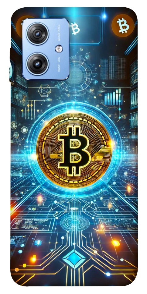 Чохол Neo bitcoin для Motorola Moto G84