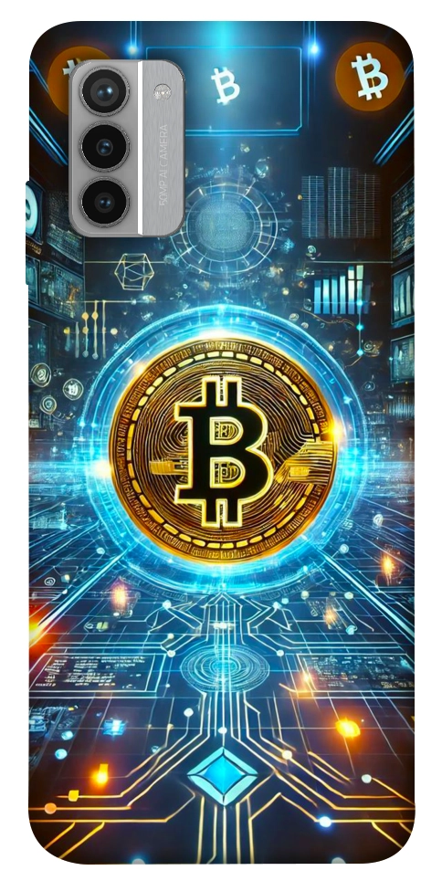 Чехол Neo bitcoin для Nokia G42