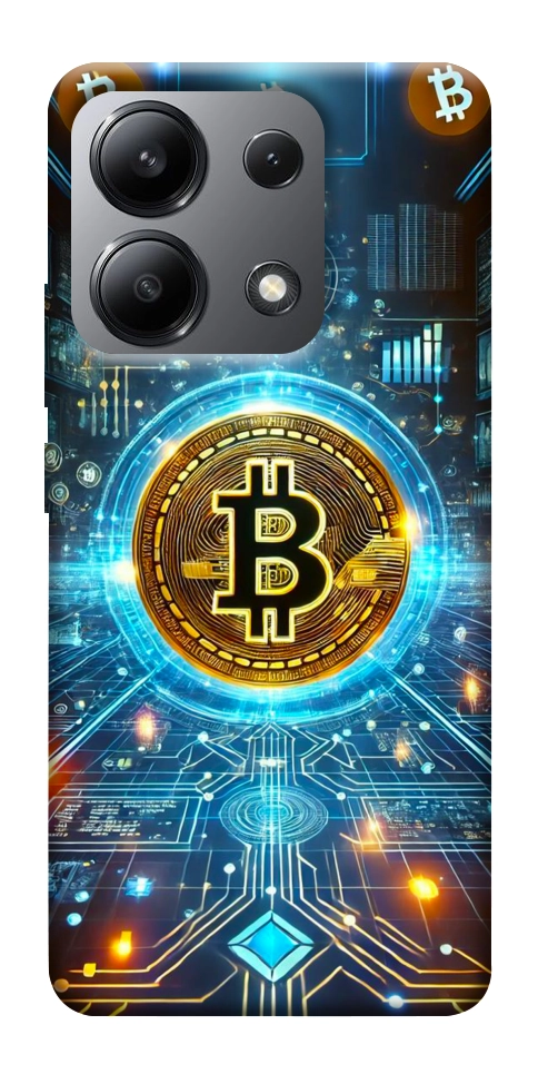 Чехол Neo bitcoin для Xiaomi Redmi Note 13 4G
