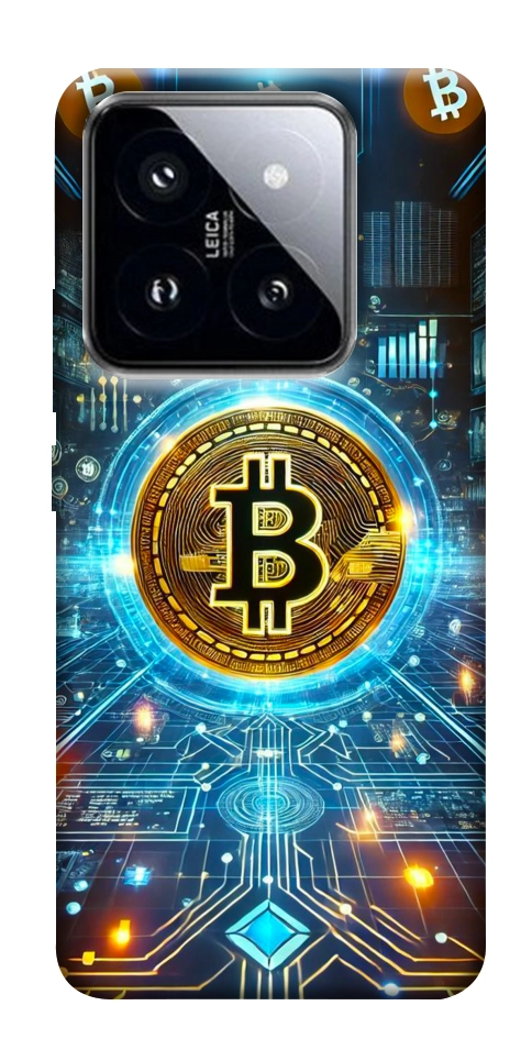 Чехол Neo bitcoin для Xiaomi 14 Pro