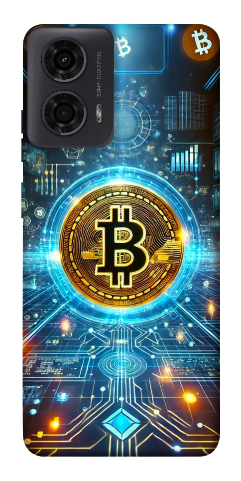 Чехол Neo bitcoin для Motorola Moto G24