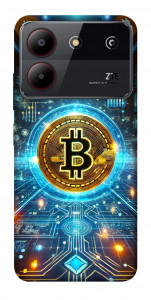 Чехол Neo bitcoin для ZTE Blade A54 4G