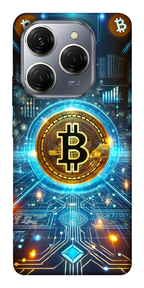 Чехол Neo bitcoin для TECNO Spark 20 Pro
