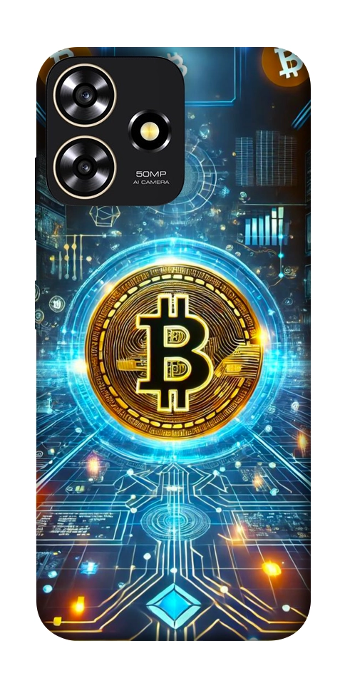 Чехол Neo bitcoin для ZTE Blade A73 4G