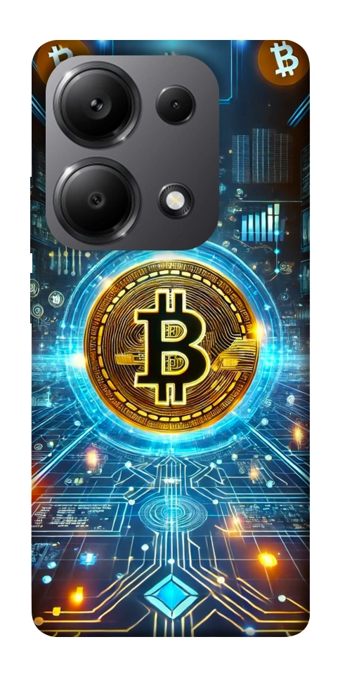 Чехол Neo bitcoin для Xiaomi Redmi Note 13 Pro 5G